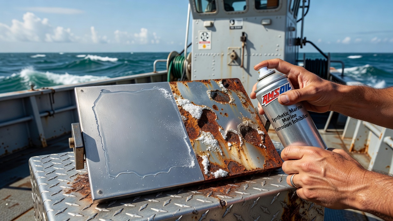 Assessing Amsoil Products in Marine Applications for Corrosion Prevention in Saltwater Environments